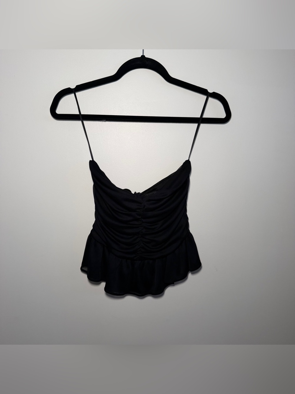 Express Flowy Strapless Top Size M